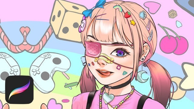 '[Speed painting] Pink Decora style'