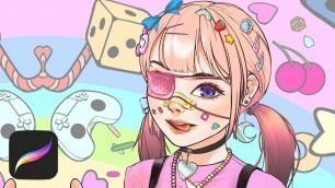 '[Speed painting] Pink Decora style'