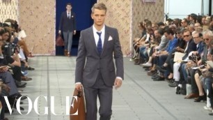 'Fashion Show - Louis Vuitton: Spring 2012 Menswear'