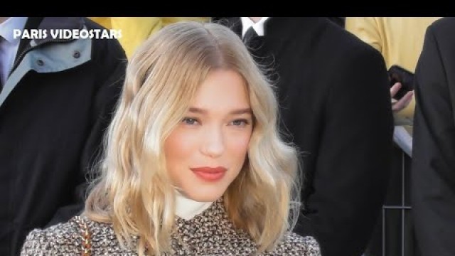 'Léa SEYDOUX @ Paris Fashion Week 3 march 2020 show Louis Vuitton'