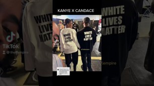 'Kanye & Candace Owens Wear “White Lives Matter” Shirts at Yeezy Fashion Show'