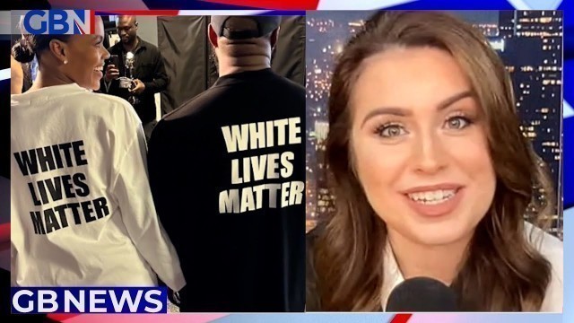 'Kanye West and Candace Owens wearing \'White Lives Matter\' T-Shirts to Paris Fashion Week'