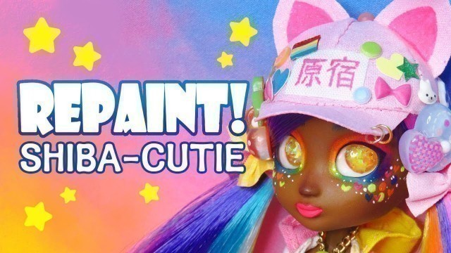 'Repaint! Shiba-cuties Harajuku Fashion Decora Kei Kami doll'