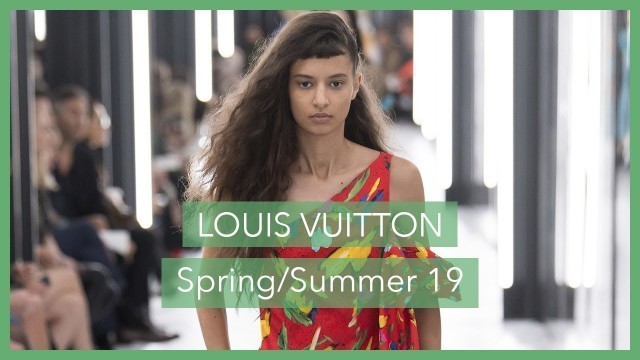 'A 60 Second ⏱ Fashion Review of the Louis Vuitton SS19 show'