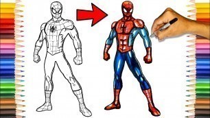 'Ultimate SPIDER-MAN Coloring Pages | Try Spider-Man Different Coloring Pages Style'