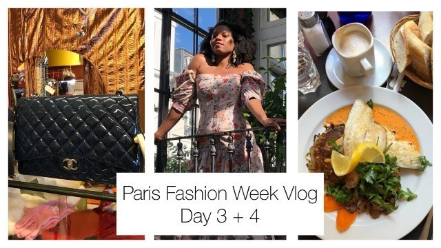 'PARIS FASHION WEEK VLOG Day 3 + 4: Where to Eat and Designer Consignment Shop in Paris'