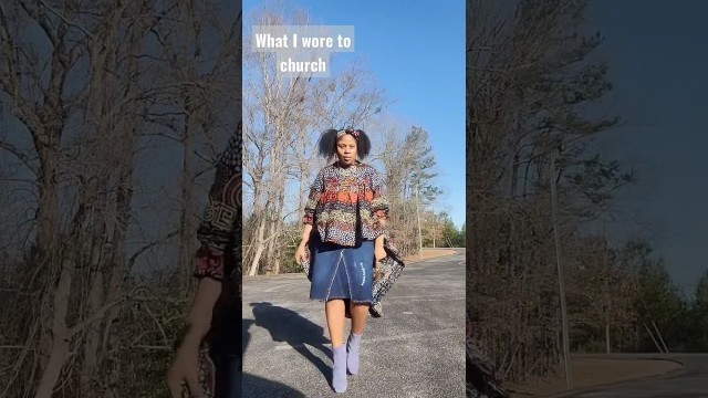 'WHat I wore to church, #motivation #fashion #jesus #entrepreneur'