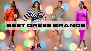 'TOP 6 HOLIDAY DRESS BRANDS ✨ DRESS TRY ON HAUL | MONROE STEELE'