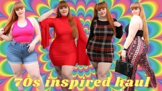 'FASHION NOVA CURVE 70s INSPIRED TRY ON HAUL'