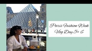 'PARIS FASHION WEEK VLOG DAY 5 + 6: Getting into Fashion Shows & Ebony Magazine Instagram Takeover'