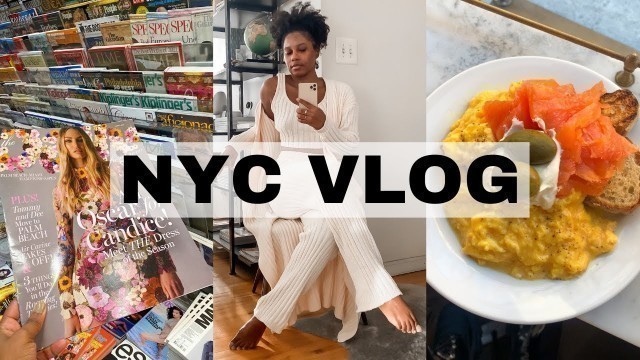 'DAILY NYC VLOG! Winter Fashion Styling Haul, Chill Day in West Village + Beauty Favs | MONROE STEELE'