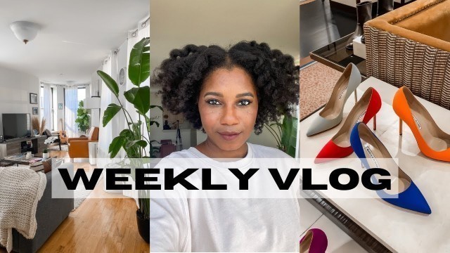 'WEEKLY VLOG! Settling into NYC life, Taking out my braids & Affordable Fall Fashion | MONROE STEELE'