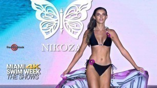 'NIKOZA - 4K | Official Miami Swim Week™ The Shows 2022 | Swimwear Runway Bikini Girls'