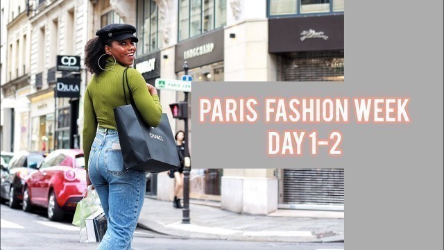 'PARIS FASHION WEEK VLOG Day 1+2: Parister Hotel, Shopping at Chanel & Shooting Blog Campaigns'