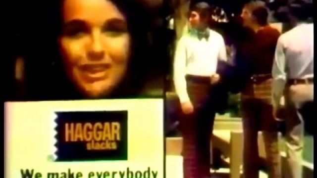 '\'70s Fashion: Haggar Slacks Commercial (Mariette Hartley, 1973)'