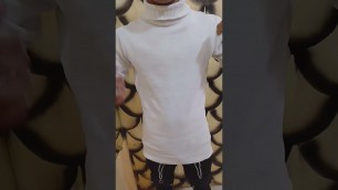 'High Neck t-shirt#royalcollection #fashion #shorts #jesus #shirtvideo'