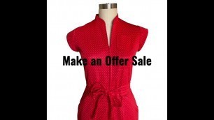 'Make an Offer Sale! Vintage fashion/ 1970s fashion/ vintage dresses/ vintage boho'