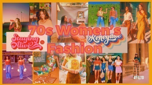 'Women\'s fashion in the 70s'