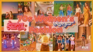 'Women\'s fashion in the 70s'