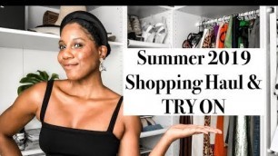 '2019 SUMMER SHOPPING HAUL + TRY ON | MONROE STEELE'