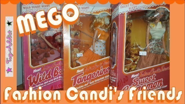 'MEGO Fashion Candi\'s Sweet Friends 70s Fashion Dolls Unboxing ~ Toy-Addict'