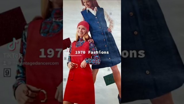 '1970 Fashion Reel at VintageDancer'