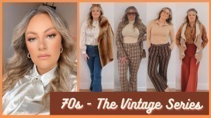 '70s Fashion, Hair and Makeup - The Vintage Series'