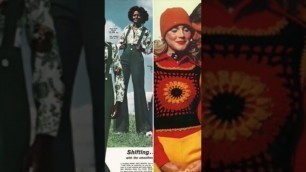 'The Fashionable Doll: 1970s – the age that fashion forgot, hippy chic, tie-dye, and granny couture.'