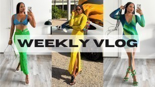 'WEEKLY VLOG! Miami Art Basel Fashion Haul + A Holiday Party in New York ✨ MONROE STEELE'