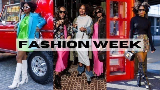 'NEW YORK FASHION WEEK VLOG! What the Girls Wore, Sony vs. Canon Vlog Camera & Shows ✨ MONROE STEELE'