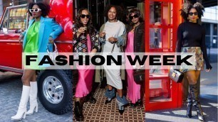 'NEW YORK FASHION WEEK VLOG! What the Girls Wore, Sony vs. Canon Vlog Camera & Shows ✨ MONROE STEELE'