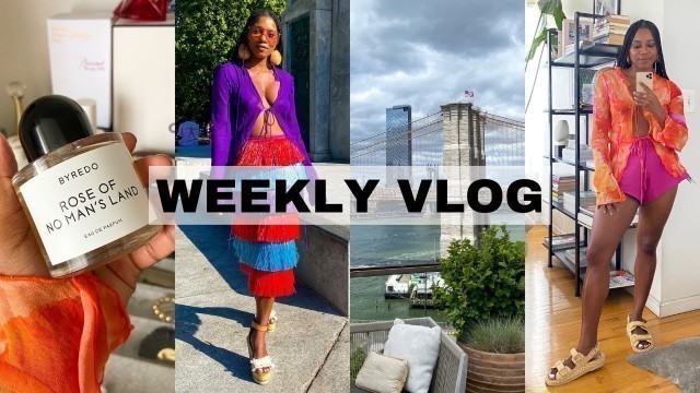 'NYC Juneteenth Weekly Vlog! Fashion Events, Parties & Pool Days! My Amazon Drop Date | MONROE STEELE'