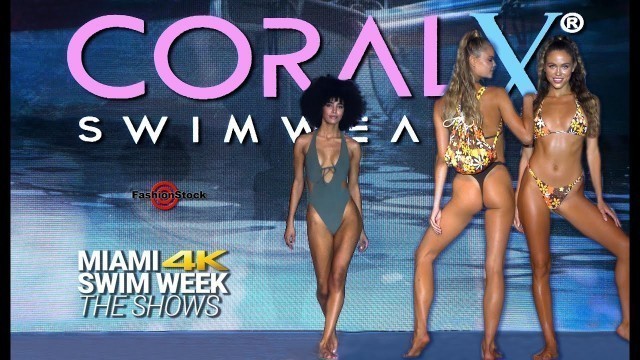 'CORAL SWIMWEAR X | Official Miami Swim Week™ The Shows 2022 | Swimsuit Runway Bikini Models - 4K'