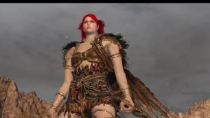 'Dark Souls 2 - Female Fashion Show - Lion Warrior Set'