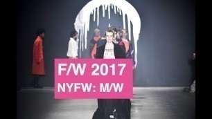 'Rochambeau Fall / Winter 2017 Men\'s Runway Show | Global Fashion News'