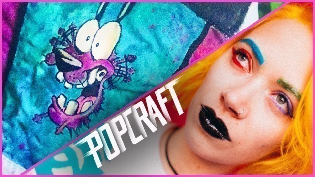 'DIY: Courage the Cowardly Dog Fashion! Ft. Megan Toenyes | Popcraft'