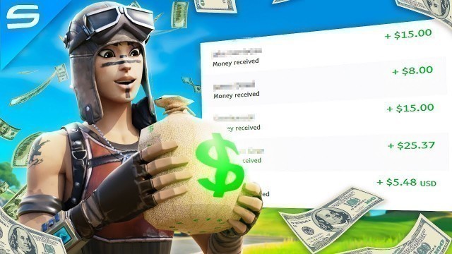 'I Stream Sniped Fortnite FASHION SHOWS with PAYPAL in my name..'
