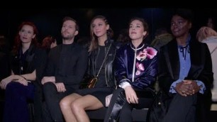 'Aissa Maiga, Audrey Fleurot, Alysson Paradis and more front row for the Lanvin Show in Paris'