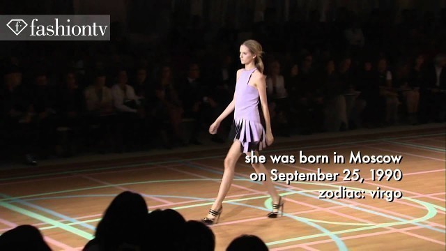 'Models - Daria Strokous, Top Model at Spring 2012 Fashion Week | FashionTV'