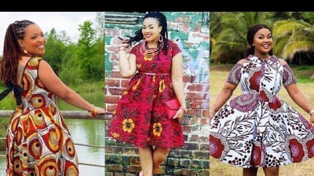 'LATEST KITENGE DRESSES 2020: MOST TRENDING, SUPER ELEGANT & TRENDIEST COLLECTION OF #KITENGE DRESSES'