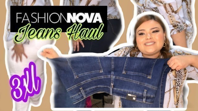 'FASHION NOVA JEANS TRY ON HAUL / EDICION CURVY'