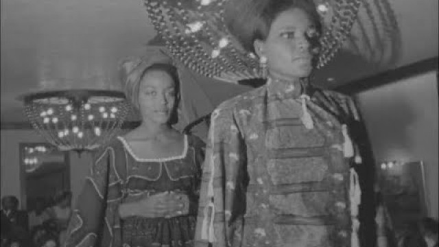 '\"Idees Afriques\"-Themed Kenyan Fashion Show Featuring Kitenge Fabric | Sept. 1969'