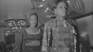 '\"Idees Afriques\"-Themed Kenyan Fashion Show Featuring Kitenge Fabric | Sept. 1969'