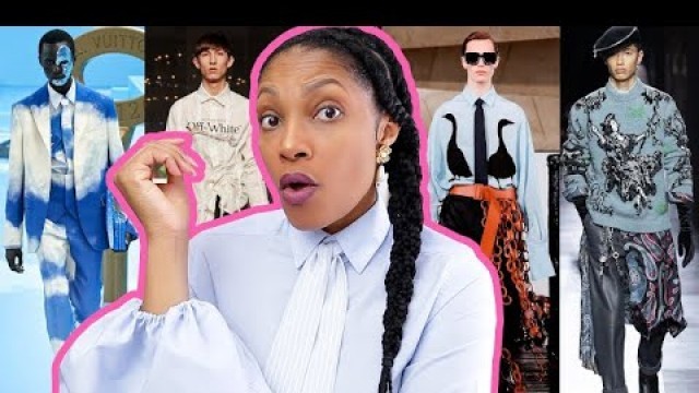 '13 Menswear Runway Trends Every Woman Should Try! | Fashion Show Reaction'