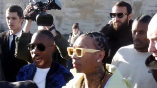 'Tyga, Skepta, Mustard, Pop Smoke and Sheck Wes - Louis Vuitton Menswear fashion show - 16.01.2020'