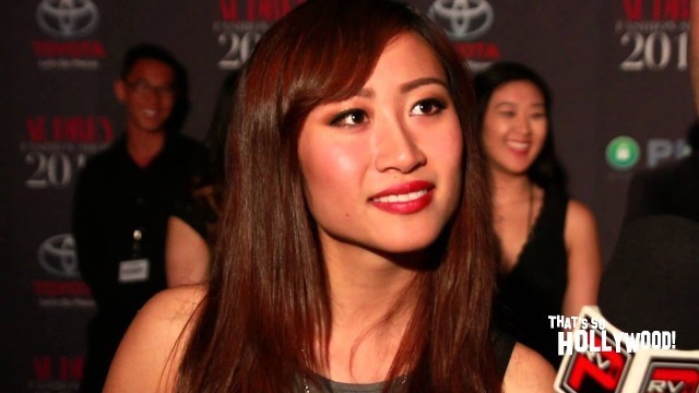 'Youtube Comedienne Linda Dong talks fashion at Audrey Fashion Show'