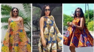 'Elegant Ankara maternity dresses for pregnant moms'