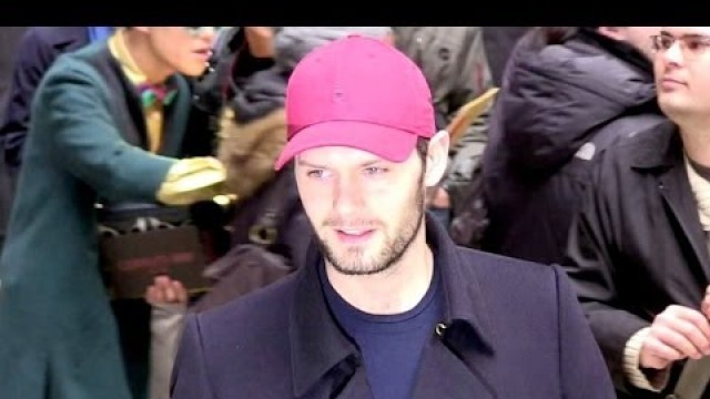 'HUGO BECKER attending 2014 Cerruti menswear haute couture fashion show in Paris'