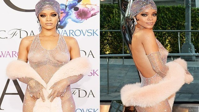 'UNCENSORED: Rihanna Exposes At CFDA'