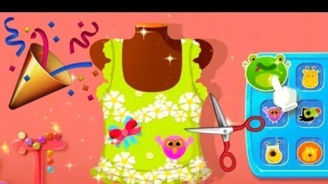 'Become a fashion stylist and Make Your Clothes _ Baby Tailor 2 Fun Game For Kids'